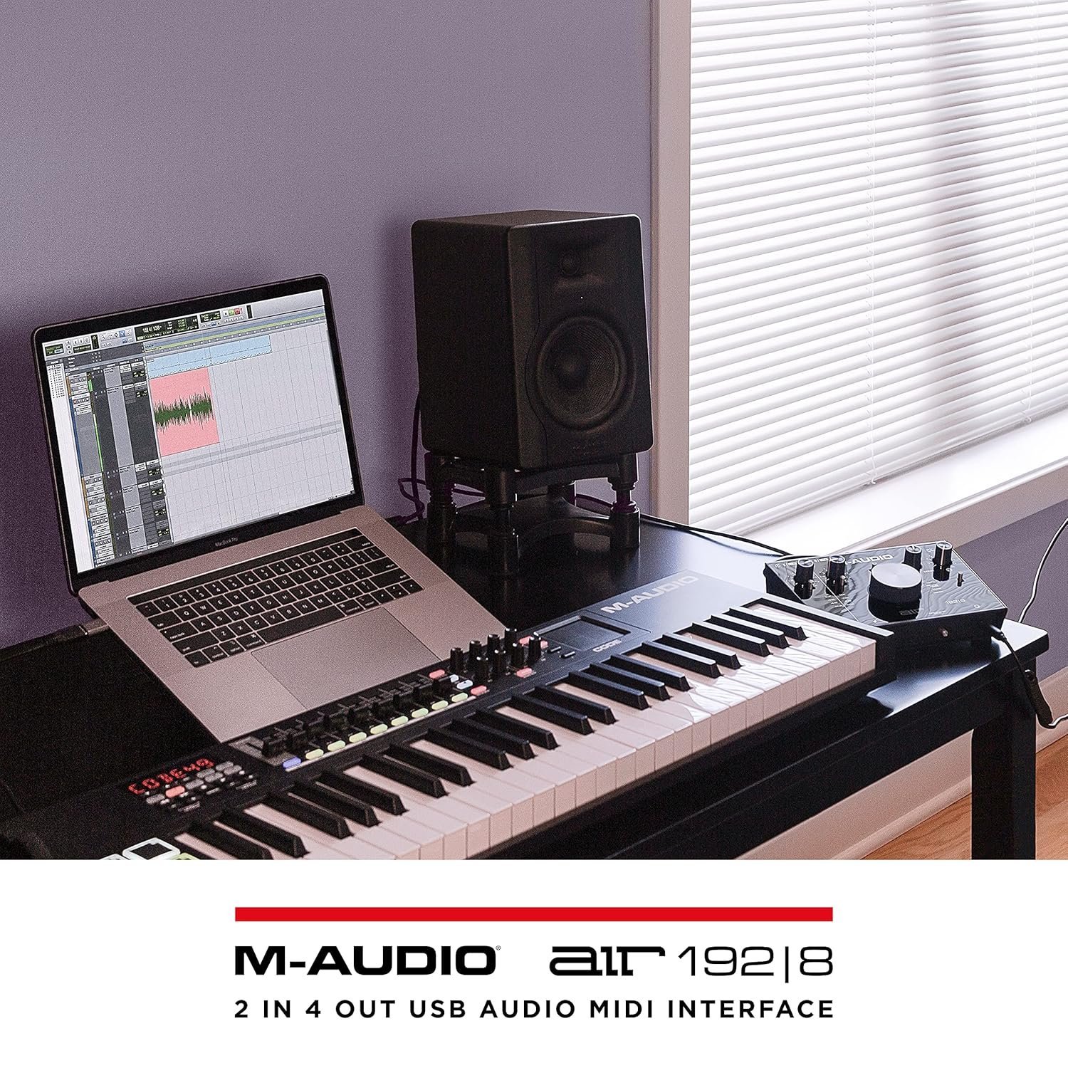 67dd31b254b4545ed6ecbdb6af429d9bab9e6f7654f7d6912ba78.jpg M-Audio Air 192|4 | 2-In 2-Out Usb Audio Interface