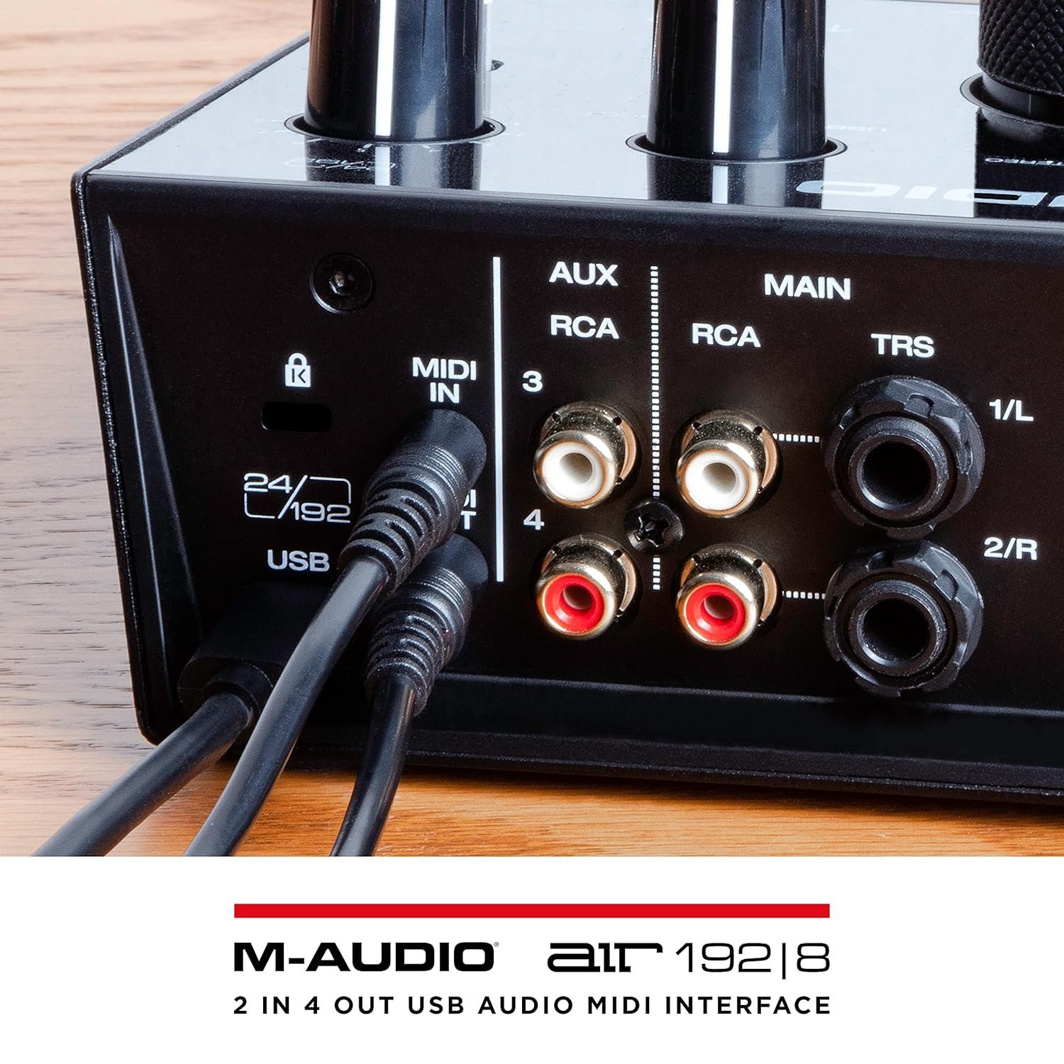 67dd31b8c64c6e3554d4e0aec1b29150a4ab539f316882c2b5e36.jpg M-Audio Air 192|4 | 2-In 2-Out Usb Audio Interface