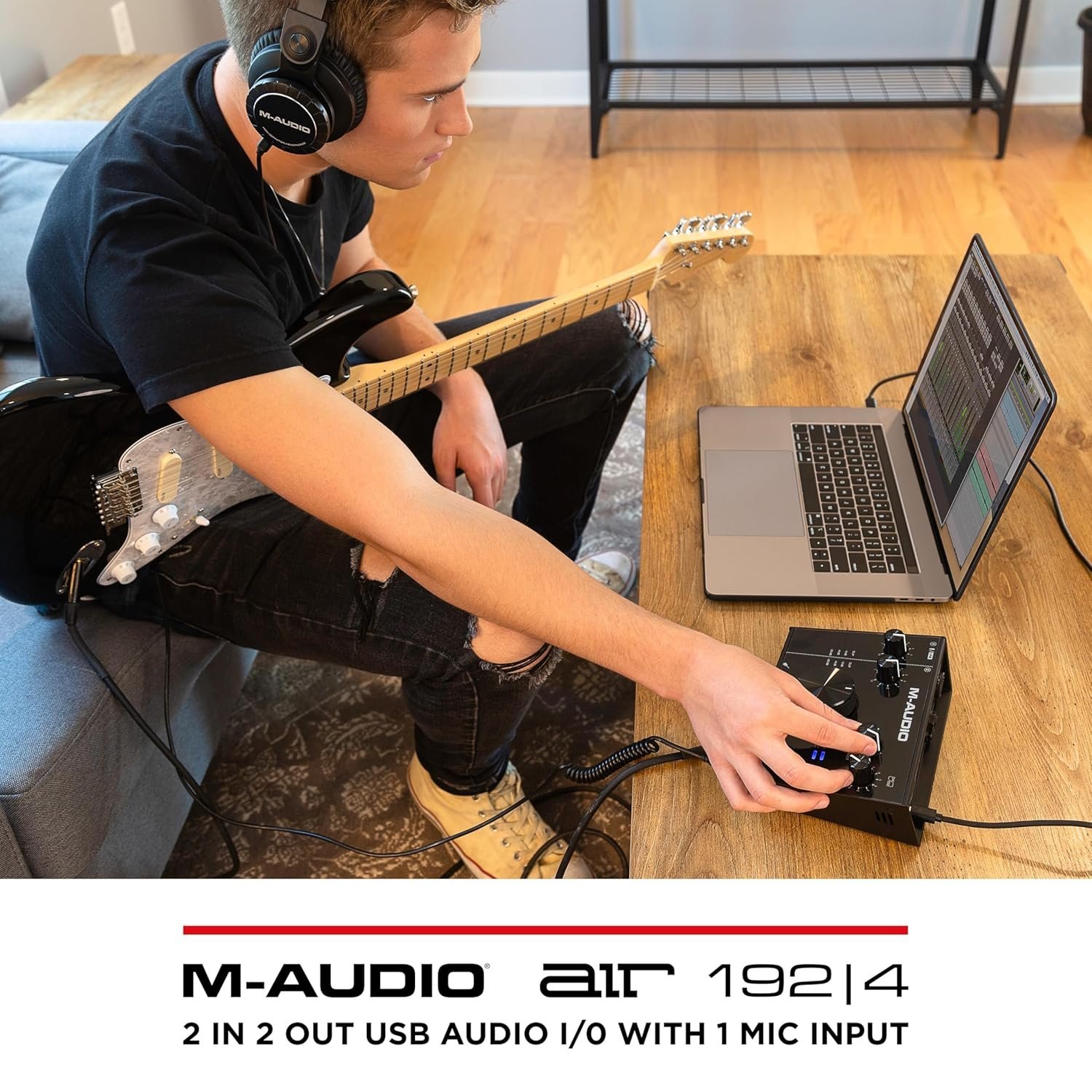 67dd32afa1af7bca9effaf18df0e961d9c844cd58fcc4db923f9e.jpg M-Audio Air 192|4 | 2-In 2-Out Usb Audio Interface