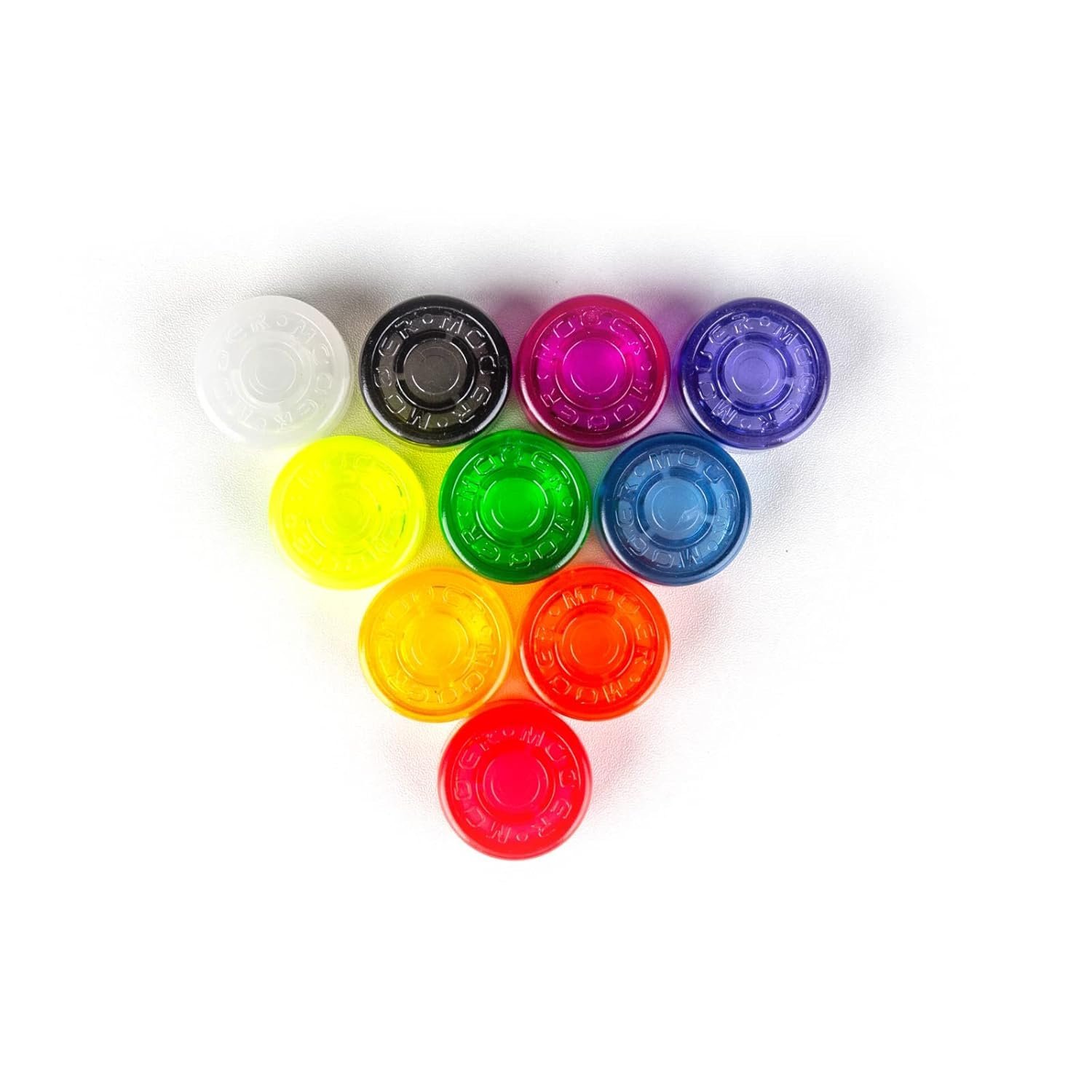 67ecfb8d6f28bac575800ef44db09773ee79b17a94ac81da94a77.jpg MOOER Candy Footswitch Toppers Colorful Footswitch Toppers 10pcs 10 colors Mixed FT-MX