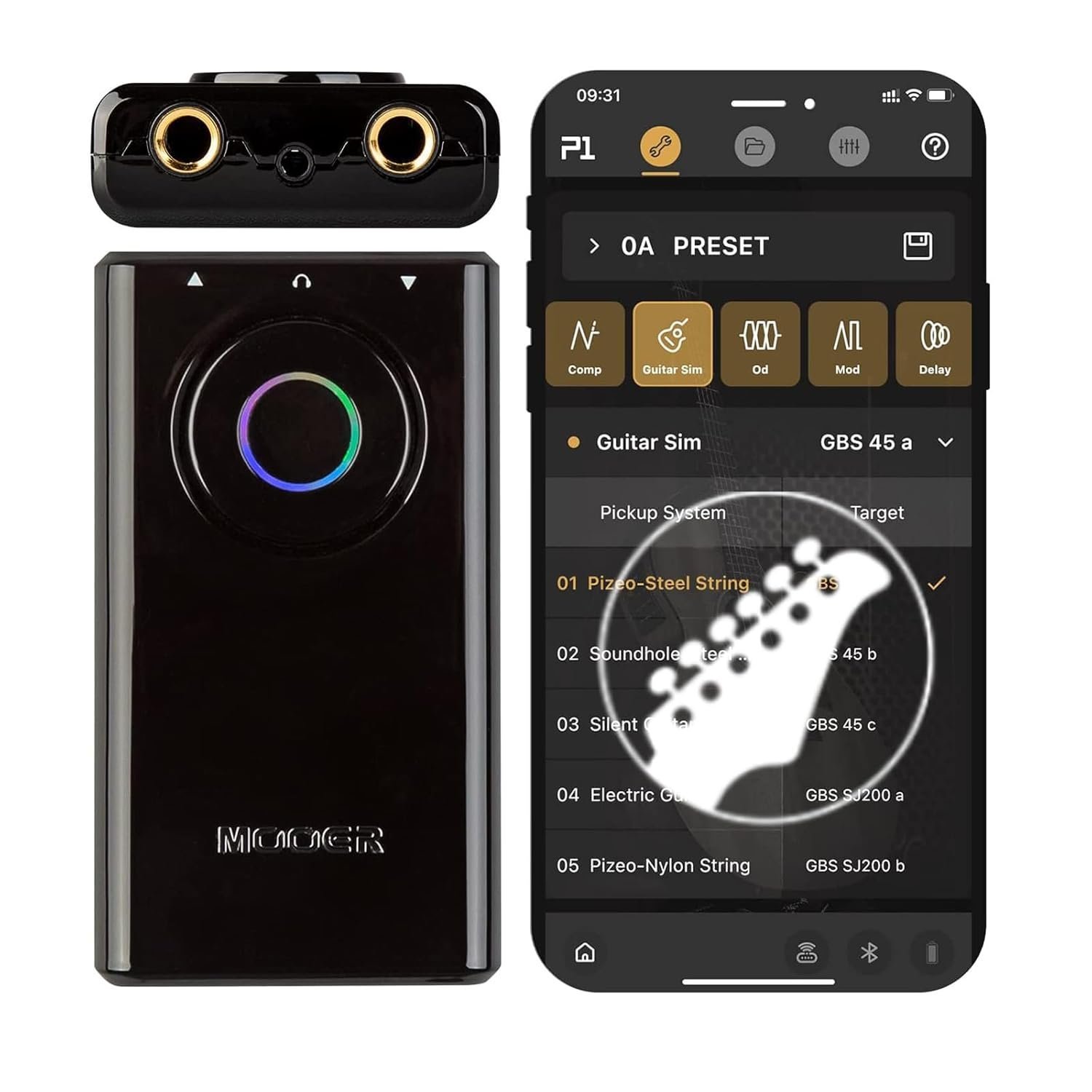 Mooer P1 Intelligent Effect Pedal