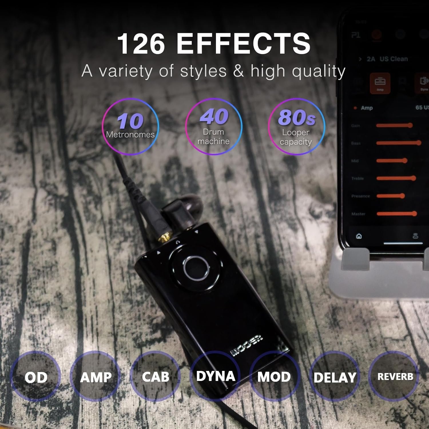 Mooer P1 Intelligent Effect Pedal
