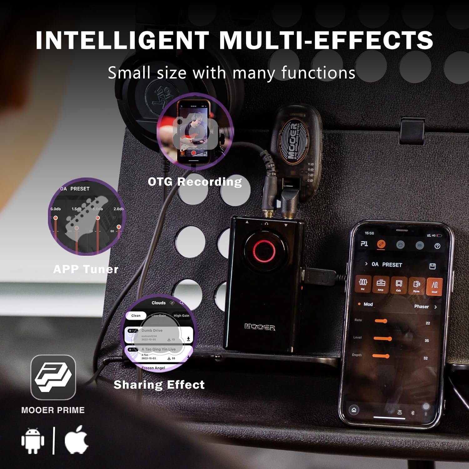 Mooer P1 Intelligent Effect Pedal