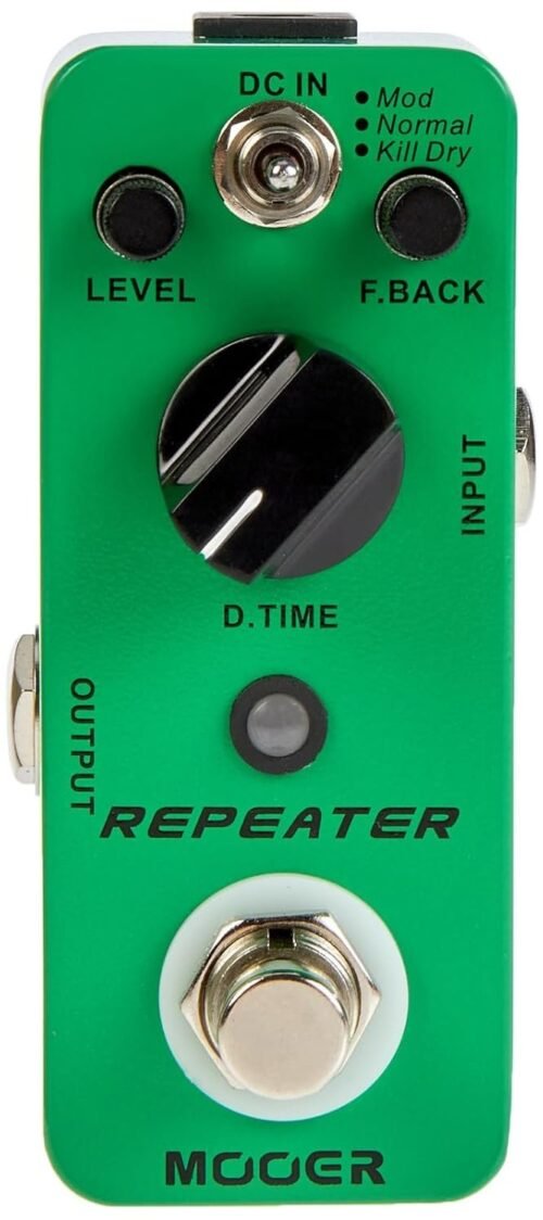 67ecfc13664a92447b6031496ffab09a2e7138fa3fe95128f2794.jpg Mooer Repeater 3 Modes Digital Delay Pedal