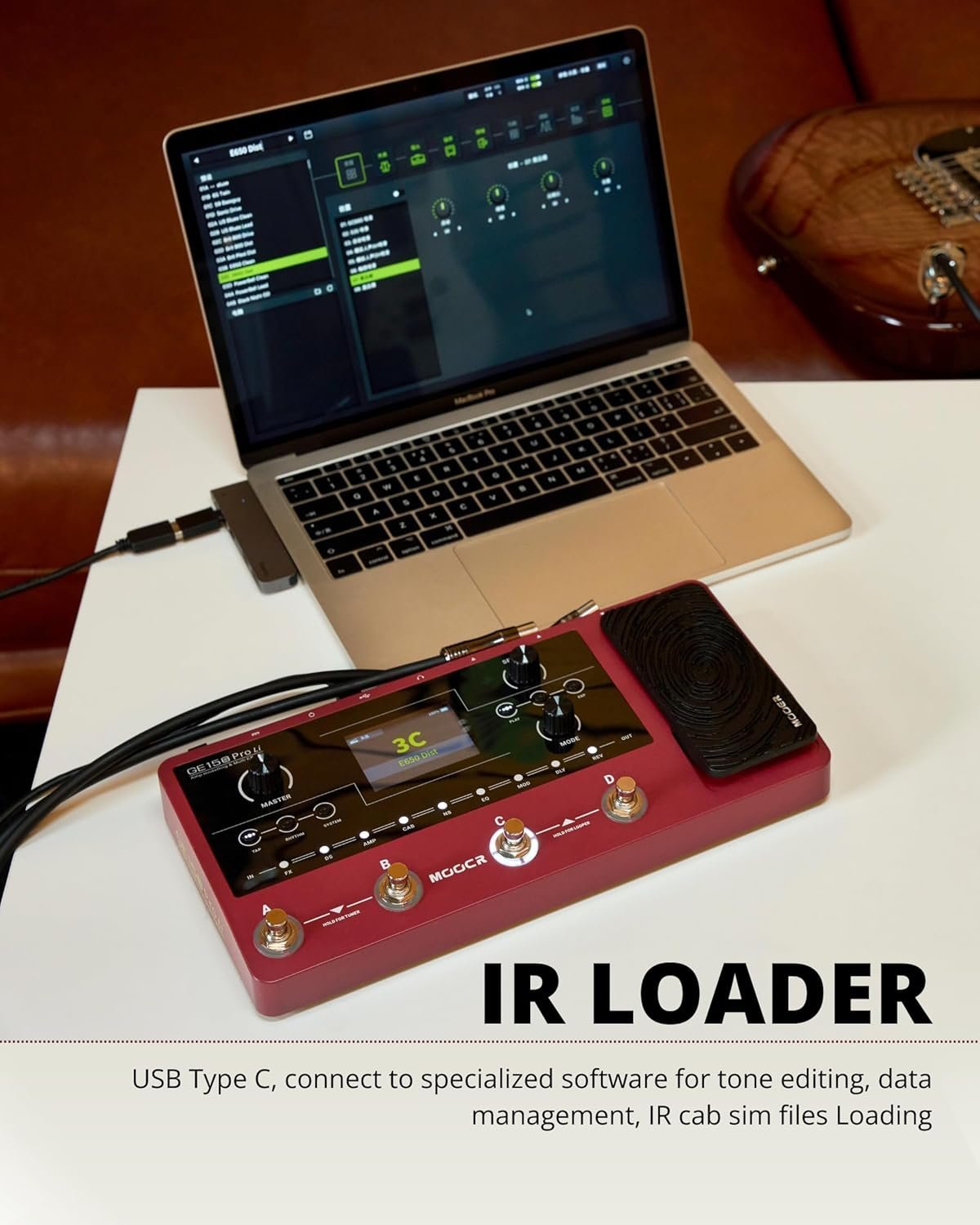 Mooer GE150 Pro Li Guitar Multi Effects Processor