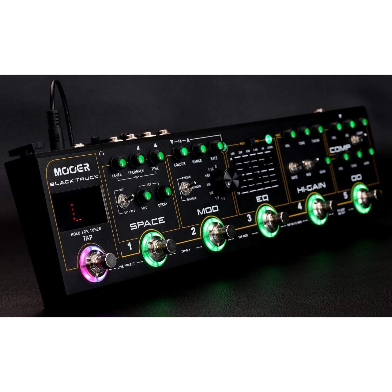 67ecfd22be7a63b9c887428dd70dc0ec2b083c37ab9cb4df0a501.jpg Mooer Black Truck Combined Effects Pedal
