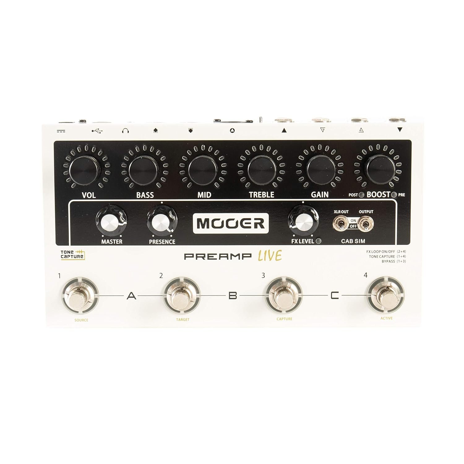Mooer Preamp Live Digital Multi Preamp Pedal