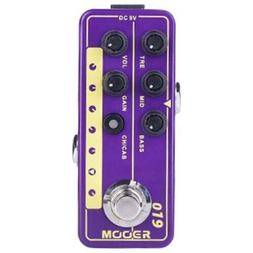67ecfe2746d630683c2d4beaf5d4a4f839a194c0ecd5451bd6487.jpg MOOER Micro Preamp 19 UK Gold Plx (MMPA19)