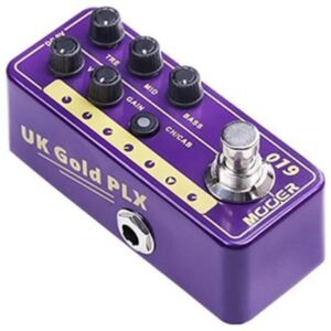 67ecfe285ab07533f9612c77a7234d57b286b9067f2cb78b349af.jpg MOOER Micro Preamp 19 UK Gold Plx (MMPA19)