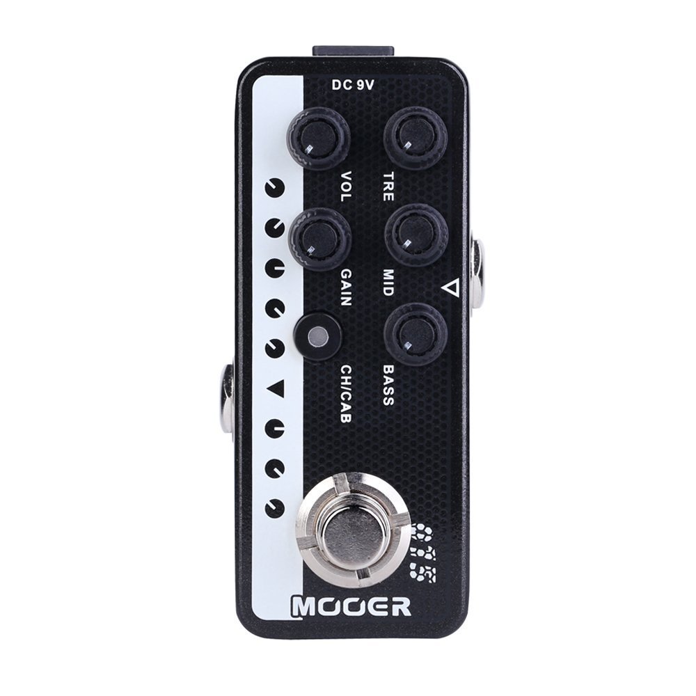 MOOER Phoenix Guitar Amplifier, Black, 15W, Digital Modeling, 3-Band EQ, 1 Channel, 6.35mm Jack, Compatible with Guitar