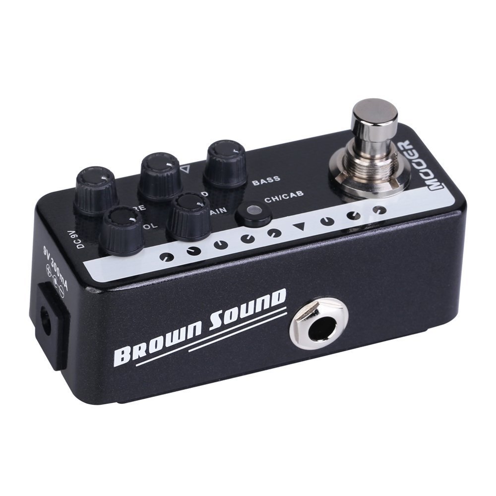 MOOER Phoenix Guitar Amplifier, Black, 15W, Digital Modeling, 3-Band EQ, 1 Channel, 6.35mm Jack, Compatible with Guitar