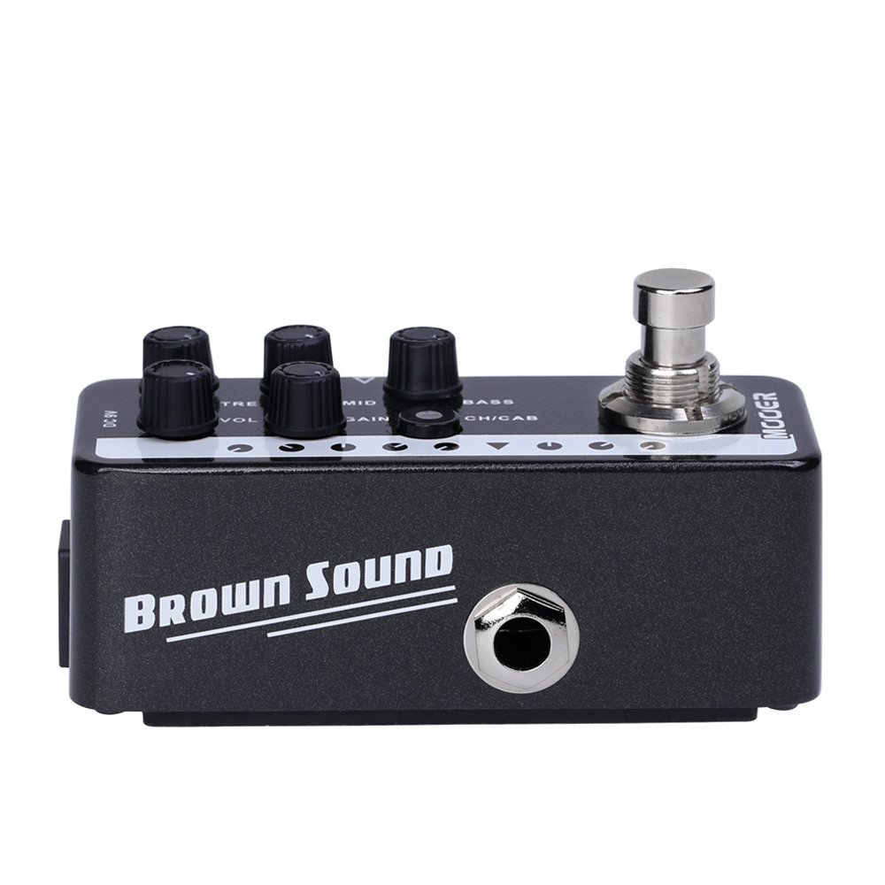 MOOER Phoenix Guitar Amplifier, Black, 15W, Digital Modeling, 3-Band EQ, 1 Channel, 6.35mm Jack, Compatible with Guitar