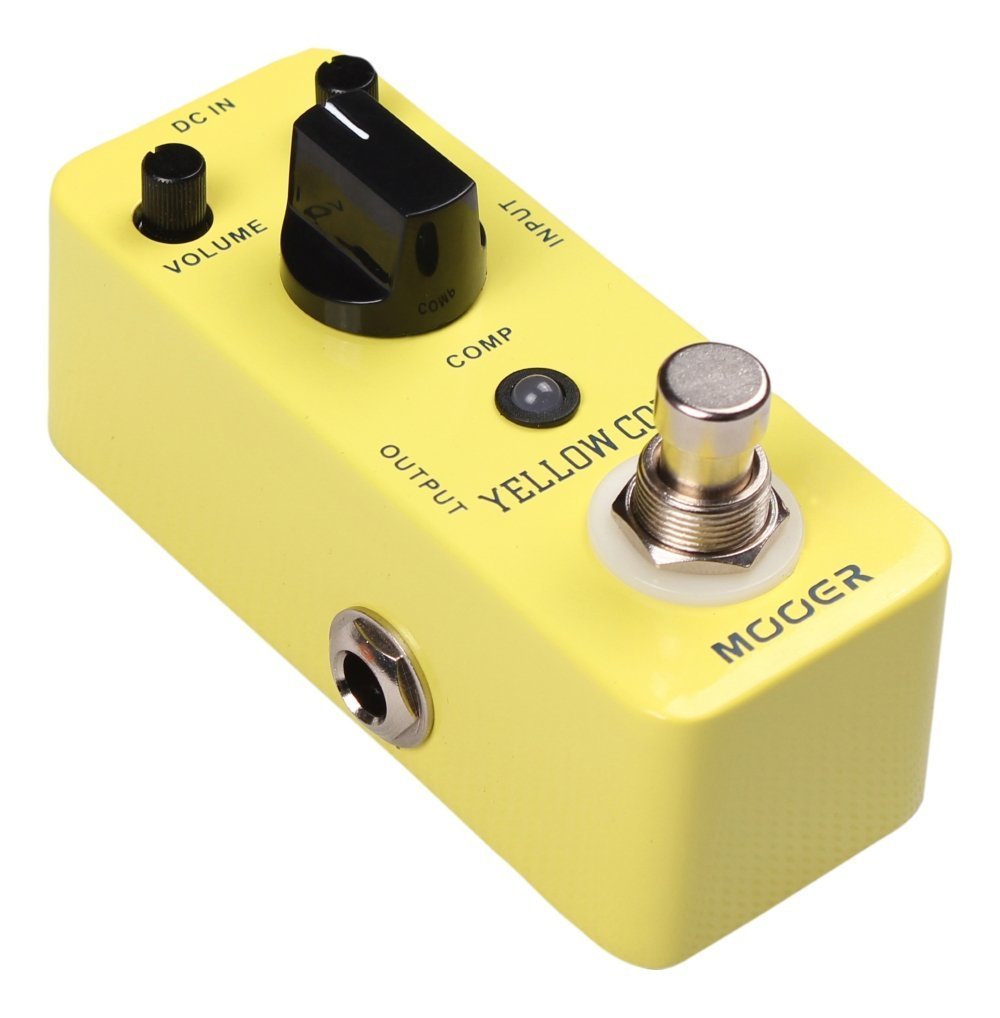 67ecfee10c5d190585f9e0cf14fc3a67a735c7baee198f28fea4c.jpg Mooer MCS2 Yellow Compression Effects Pedal