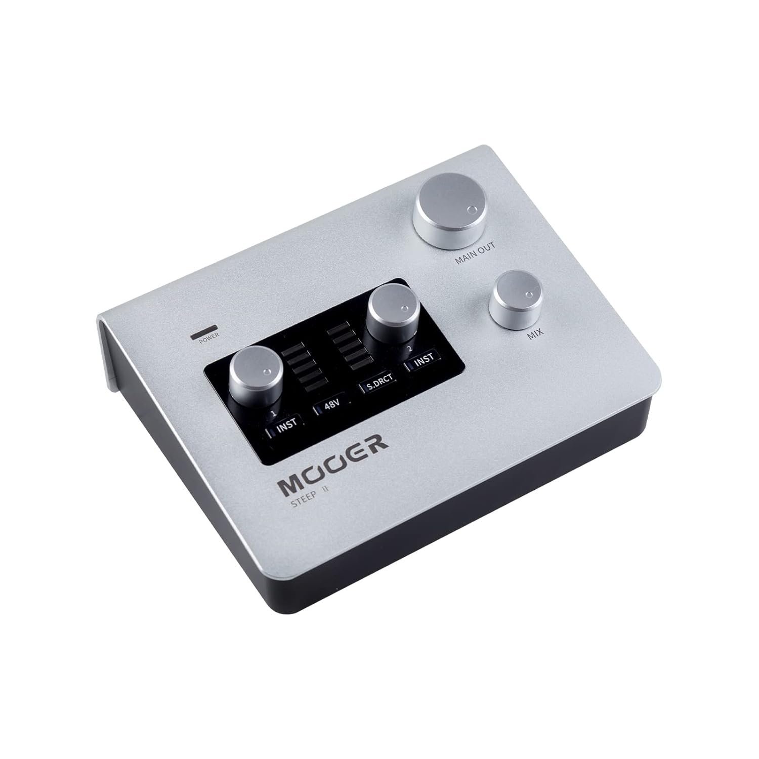 MOOER Steep Multi-platform Audio Interface for Professional Recording, MIDI in/out Stero Soud With 24bit/192 Khz Audio Ports, Support Professional App Software