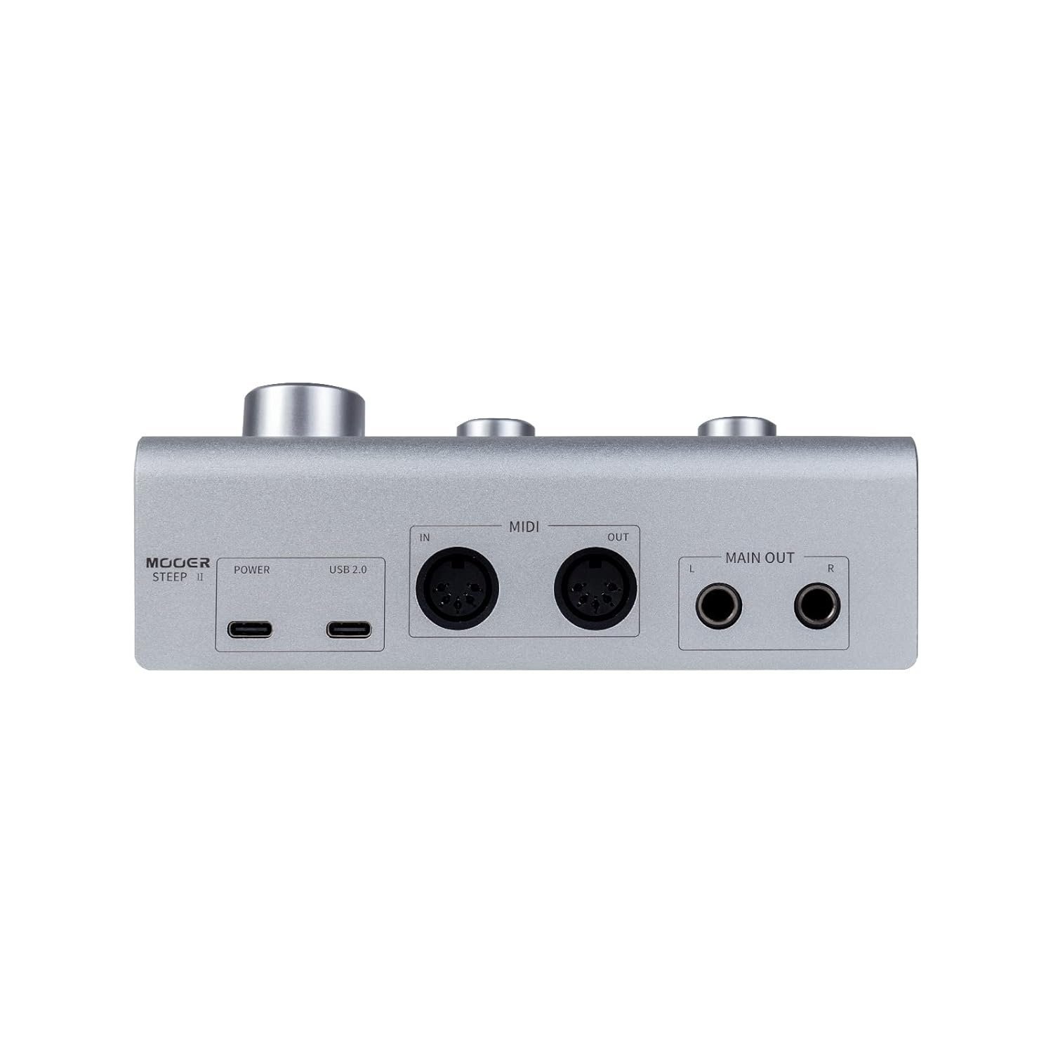 MOOER Steep Multi-platform Audio Interface for Professional Recording, MIDI in/out Stero Soud With 24bit/192 Khz Audio Ports, Support Professional App Software