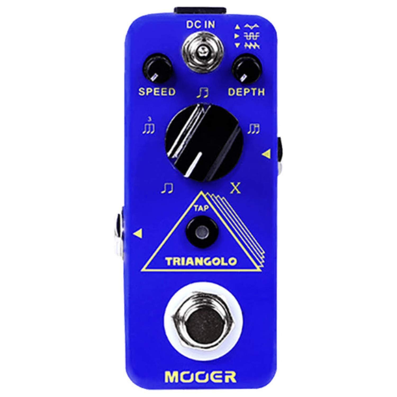 67ed0123c20ec6df25d9d7344afe8ae2e8e616cb3f7cb2348e092.jpg Mooer Triangolo Digital Tremolo Pedal