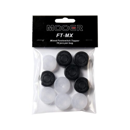 67ed014a0c56ec59539cbb9b7af5d1b8ec7f0bd9e3bade4490541.jpg MOOER Black&White Guitar Effects Pedal Footswitch Toppers