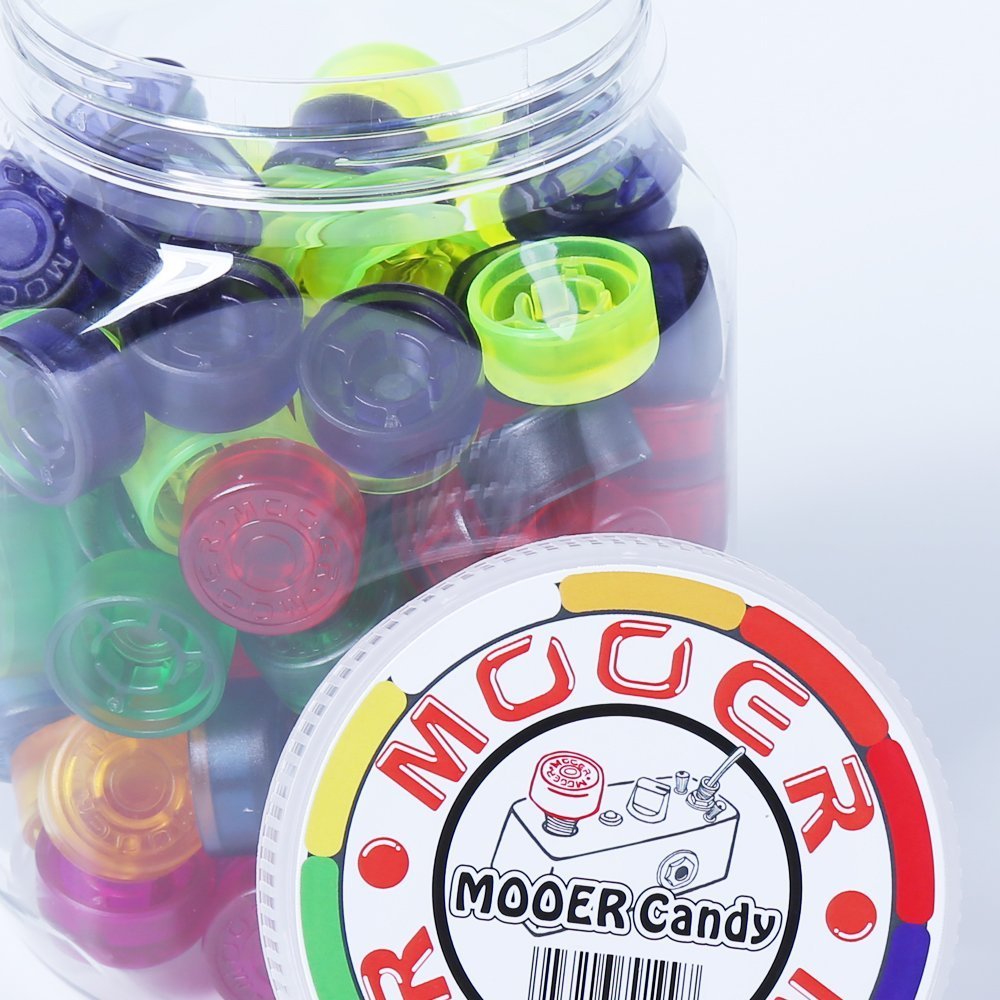 67ed01f78b1e71fb5d4137cf2e68c7dc109ffbe474d149bec859b.jpg MOOER Candy Effects Pedal 100pcs Footswitch Toppers