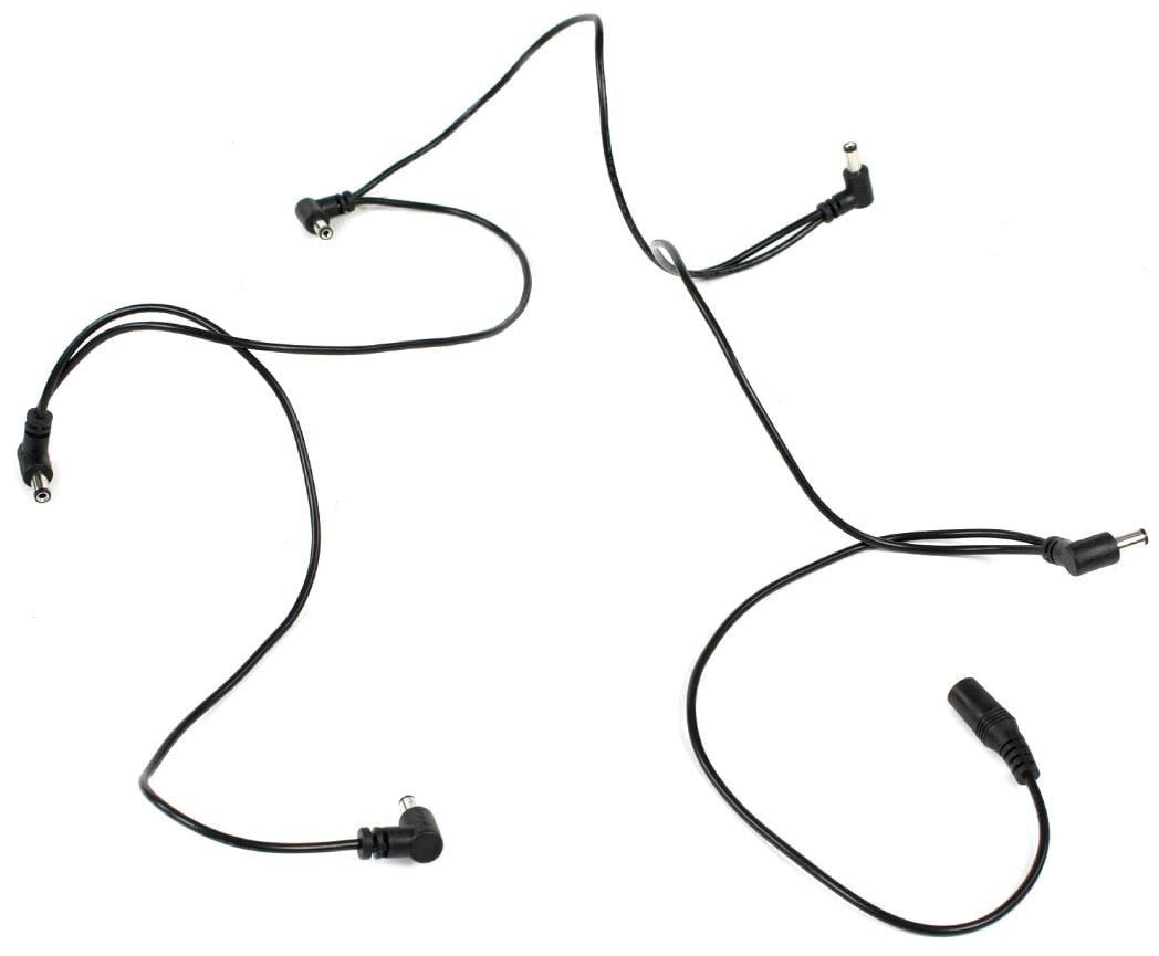 Mooer Pdc5A Multi Dc Power Cable, 5 Right Angle Connector