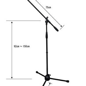 67ed04a9ddee2c5d535609a857192ae038e170754c71ba33c5506.jpg Proel RSM180 Microphone Stand, Black
