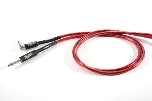 PROEL BRV120LU3TR I.Cable 6.3MN-6.3MN ANG.TR.RD PVC, Red