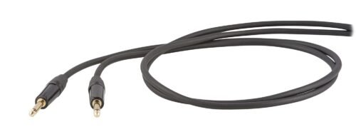 PROEL DHS100LU5 5M Black Instrument Cable with Die Hard ONEHERO 6.3mm Mono Plugs