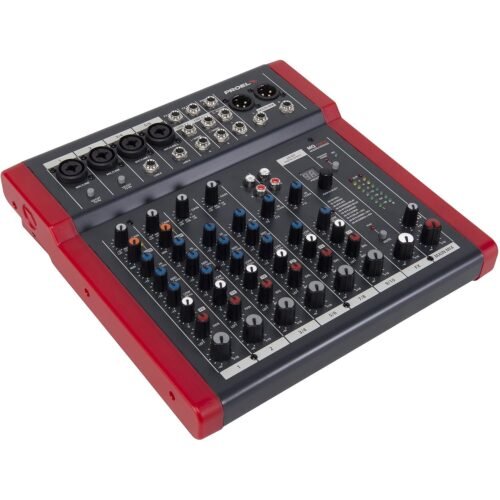 67ed08adb078859848e73bf0cfda74ec92160fd0af8c75da5c2de.jpg Proel MQ10FX MQ Series 10-Channel Compact Mixer with FX