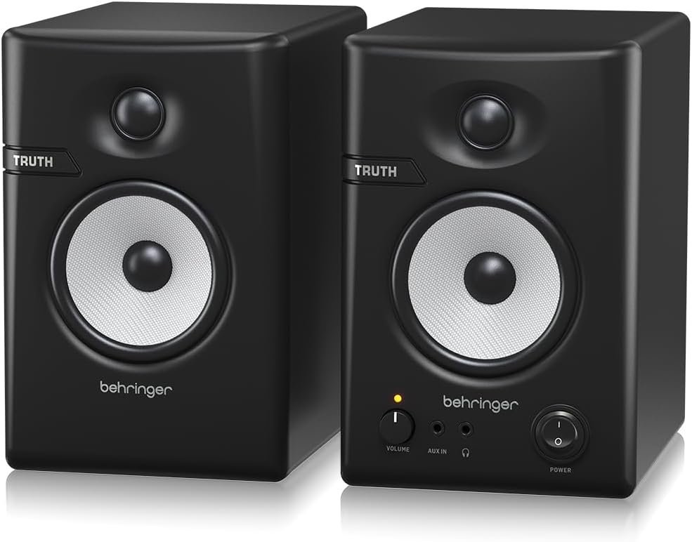 67ed1e3fd8f5cfc02b570c68ce36cf5ab88c9626fb789859fc196.jpg Behringer Truth 3.5-inch Powered Studio Monitor Pair