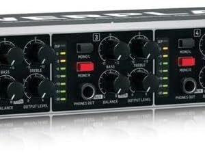 67ed2b87e4e75ae78e43d3f32a2a2fac0de7430313d7a2e89bebf.jpg Behringer Powerplay HA6000 6-Channel Headphone Mixing Distribution Amplifier