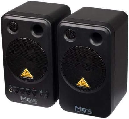 67ed2bbc649b833de48ff4fbbb081a1c9f262b6ef9c5f3babfaba.jpg Behringer MS16 16-Watt Powered Monitor System
