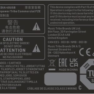 67ed2d1e1a7f9f68196822264a222fe42f01b6ebf714df1449a96.jpg Behringer MEDIA 40USB High-Resolution,150 Watt Bi-Amped Digital Monitor Speakers with USB Input