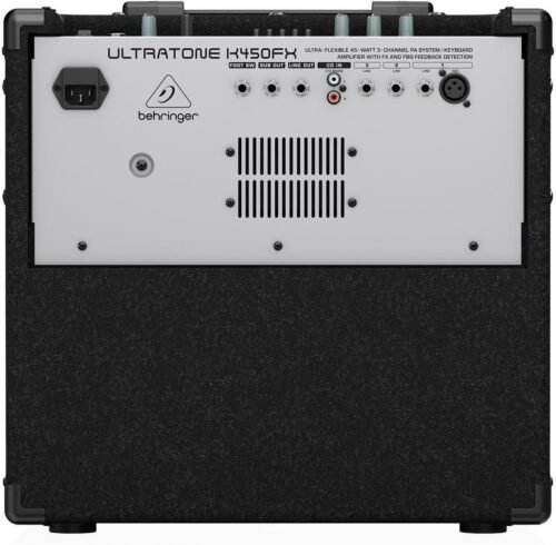 67ed2e7becb60627ba7fb34386ed144e603b57e719a2e8deea105.jpg Behringer Ultratone K450FX - 45W 10" Keyboard Amp (K450FXd1)