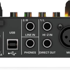 67ed2ea54019fc6bd17985538621756306674db523189d1638410.jpg Behringer TUBE ULTRAGAIN MIC500USB Audiophile Vacuum Tube Preamplifier with Preamp Modeling Technology and USB/Audio Interface