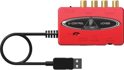 67ed30d9f2e78e536a3c964eb1906168c1fa42f4b335f197d644b.jpg Behringer U-Control UCA222 USB Audio Interface