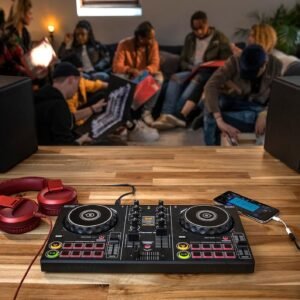 67ee2b5ef2592a464ffd363c581b89051ddc155a56cc3f6ff078b.jpg Pioneer DDJ-200 Smart DJ Controller