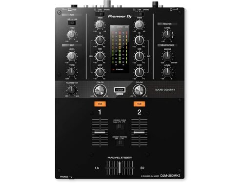 67ee2fbeac92b1e5bf0e22752a85d483dd791e5f5bb11d6e8ba8f.jpg Pioneer DJM-250MK2 2-Channel DJ Mixer - Black
