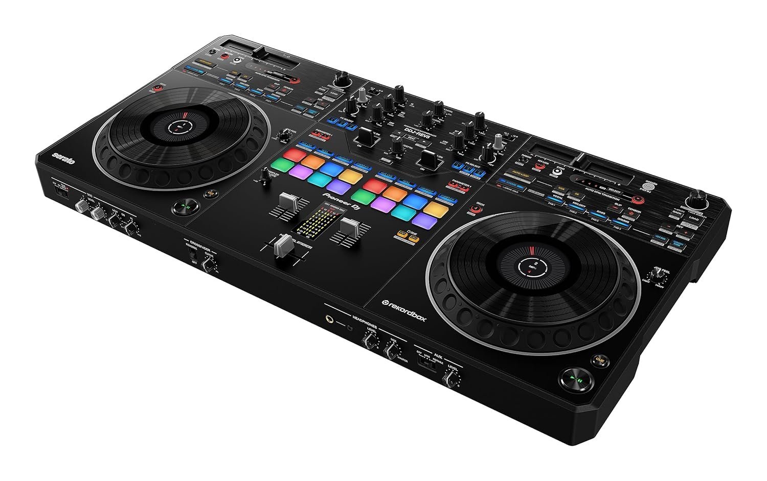 67ee2fe7dcaedd3fff82bc6d6c64b35f6545952463665dc79e02c.jpg Pioneer DJ DDJ-REV5 4-deck DJ Controller with Stem Separation