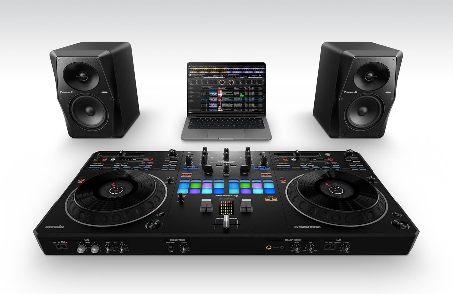 67ee2fec0e1df587c72d0b936a7e4ae11d63e82d553618acfeece.jpg Pioneer DJ DDJ-REV5 4-deck DJ Controller with Stem Separation