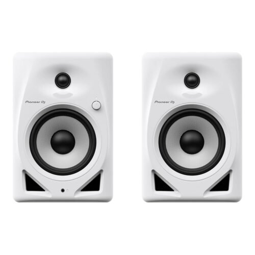 Pioneer DJ DM-50D 5-inch Active Monitor Speaker - White