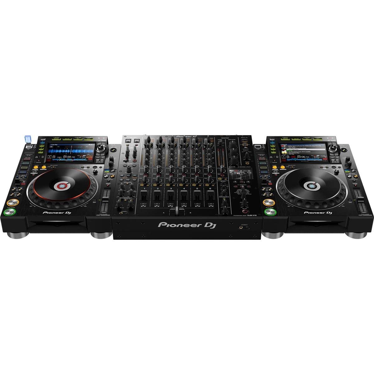 Pioneer DJ DJM-V10 6-Channel DJ Mixer With USB Connection, Black