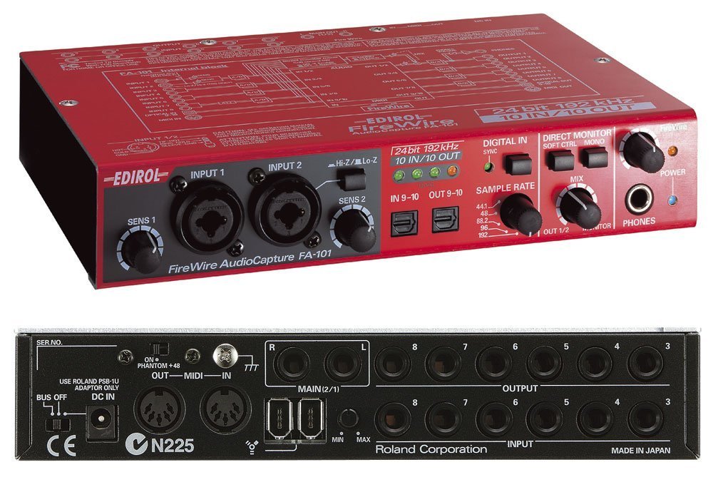 Edirol by Roland FA-101, FireWire Audio Capture