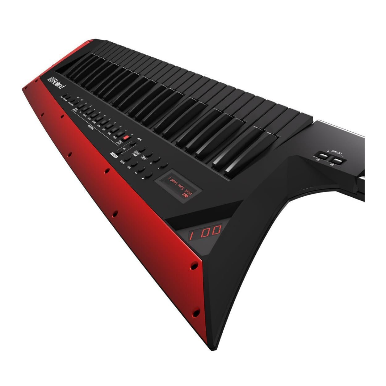 67ee3b694e38aa57744bf36c1bf261308d6ad29e4aea1c51eef32.jpg Roland AX-Edge 49-Key Keytar Synthesizer