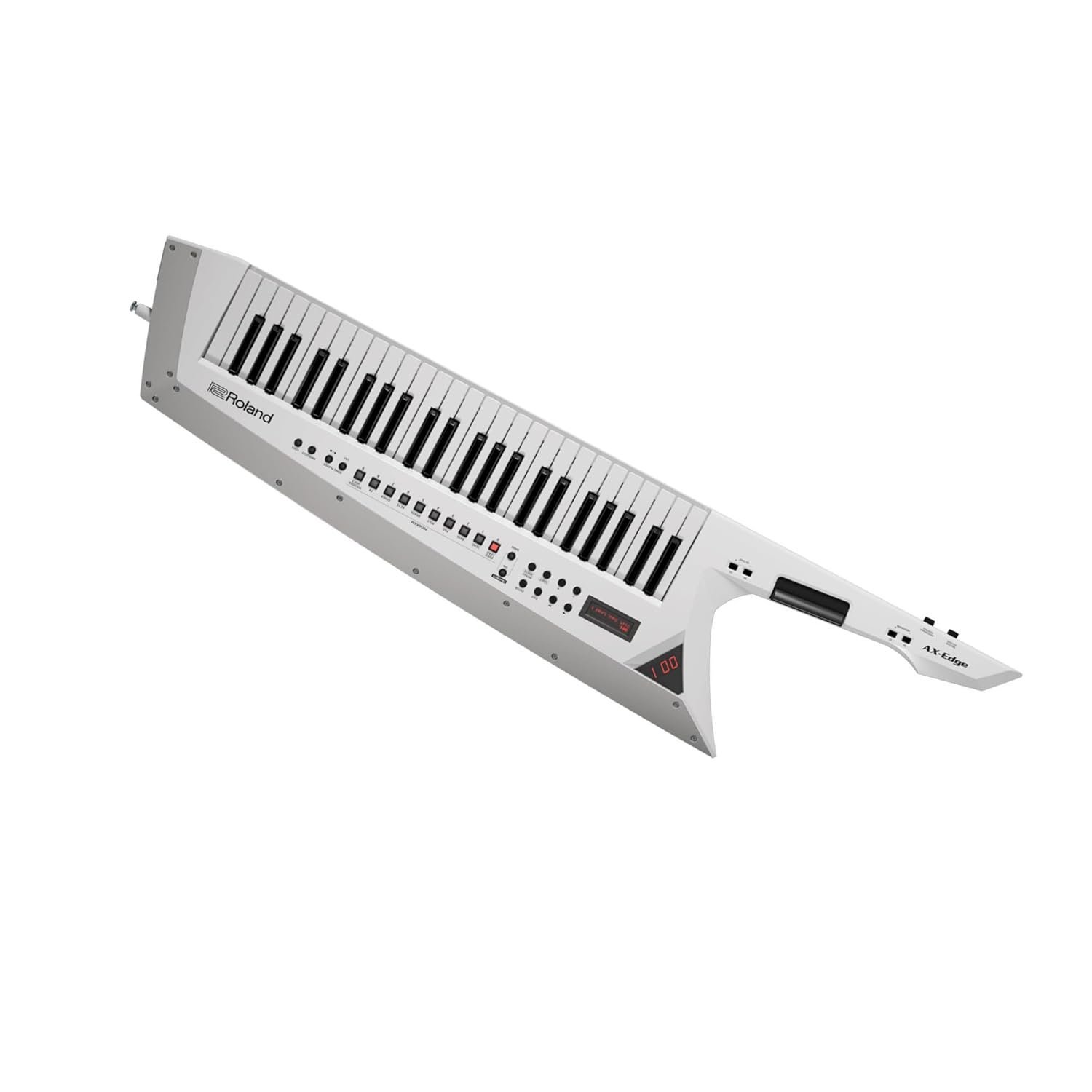 67ee3b7e25d365cf0f54fdb7867ac57735a1a540cf32fb564924b.jpg Roland AX-Edge 49-Key Keytar, With Velocity And Channel After Touch, White (AX-EDGE-W)