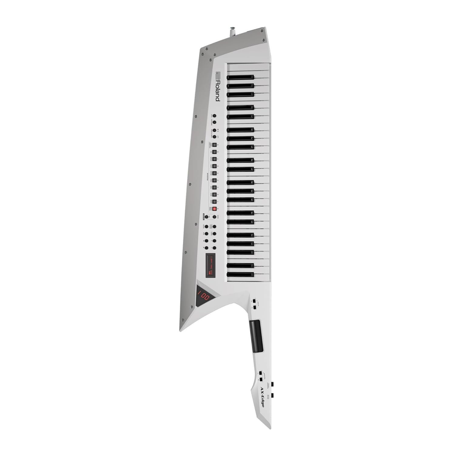 67ee3b82642bda1ea2efea1c5f9fe89e7c2d695a8ab7f724b1156.jpg Roland AX-Edge 49-Key Keytar, With Velocity And Channel After Touch, White (AX-EDGE-W)