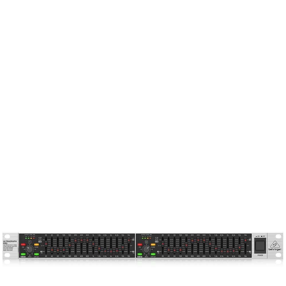 Behringer Ultragraph Pro FBQ1502HD High-Definition 15-Band Stereo Graphic Equalizer With FBQ Detection System