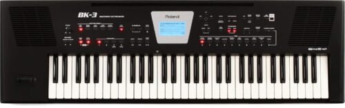 67ee3be485149472ada465a8db28980aee8fcd990dc5d0651d178.jpg Roland BK-3 Backing Keyboard (Black)