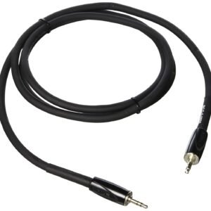 Roland Black Series Interconnect Cable, 3.5mm TRS to 3.5mm TRS, Balanced, 5-Feet
