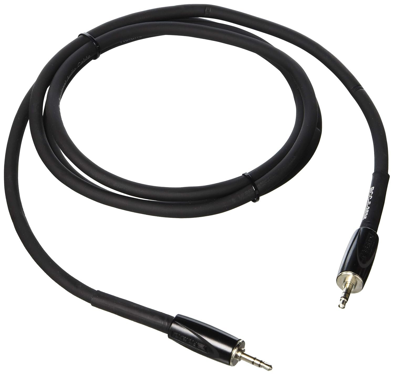 Roland Black Series Interconnect Cable, 3.5mm TRS to 3.5mm TRS, Balanced, 5-Feet