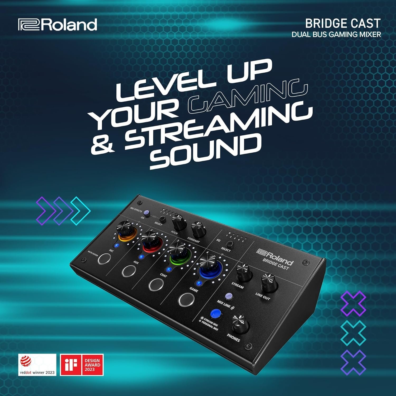 Roland Bridge Cast X Dual Bus Streaming Mixer and Video Capture