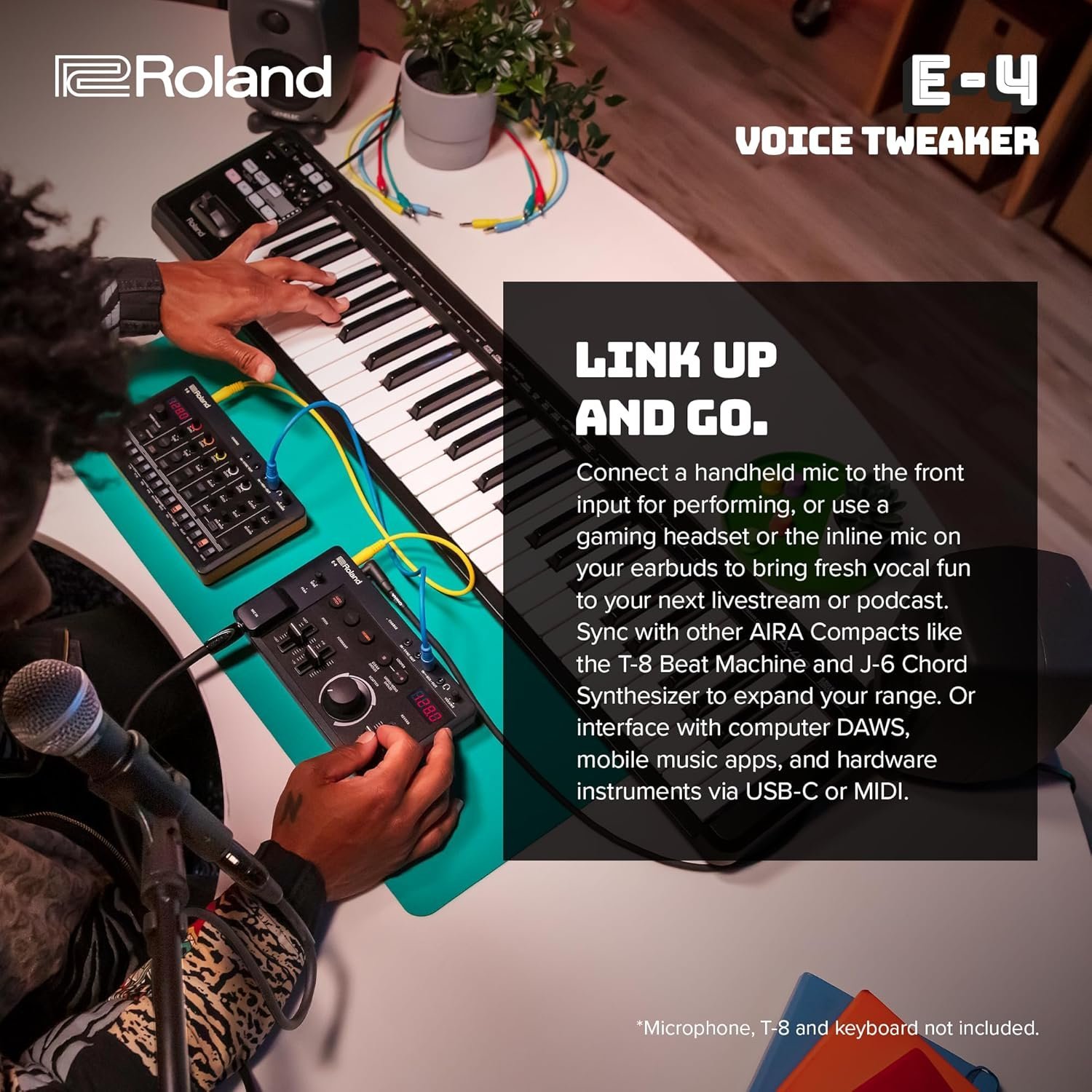 67ee3c8f34a24c47a35cecd0a18cccf14ad662580ac89308ab73a.jpg Roland AIRA Compact E-4 Voice Tweaker